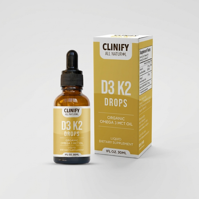 All Natural D3 K2 Drops