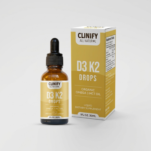 All Natural D3 K2 Drops
